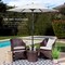 Best Choice Products 7.5ft Heavy-Duty Outdoor Market Patio Umbrella w/ Push Button Tilt, Easy Crank